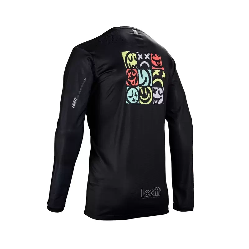 Gravity 3.0 MTB Langarmtrikot Schwarz Größe S #1