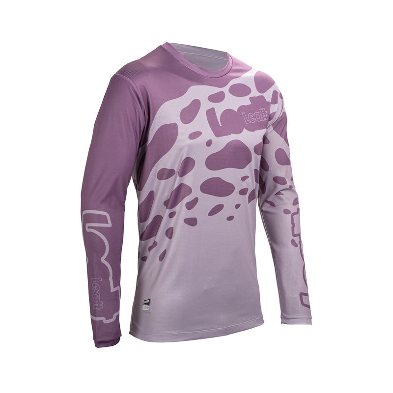 MTB Gravity 3.0 Langarmtrikot Lila Größe S