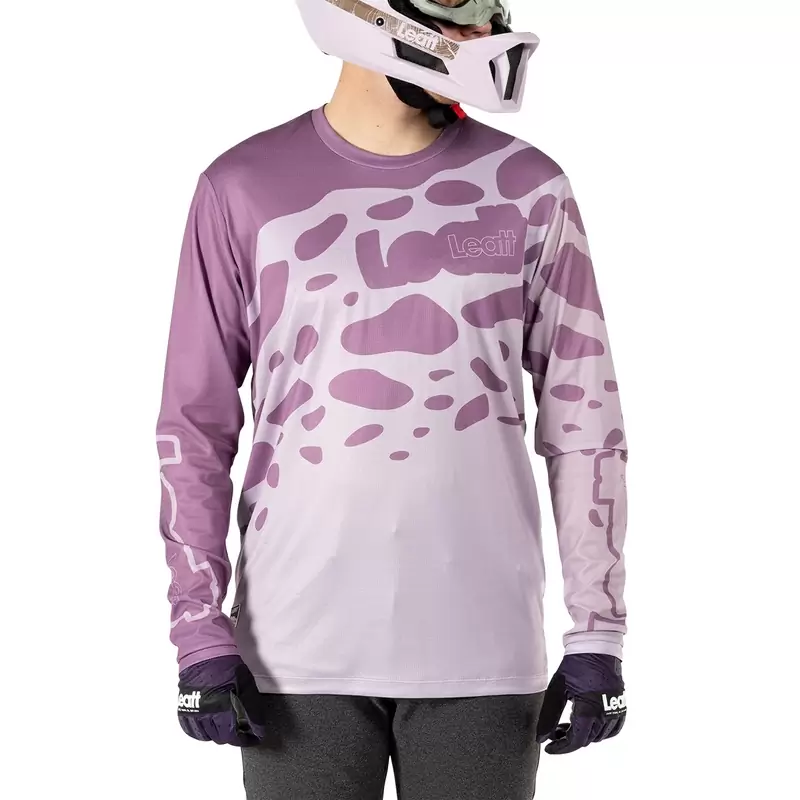 MTB Gravity 3.0 Langarmtrikot Lila Größe XXL #7