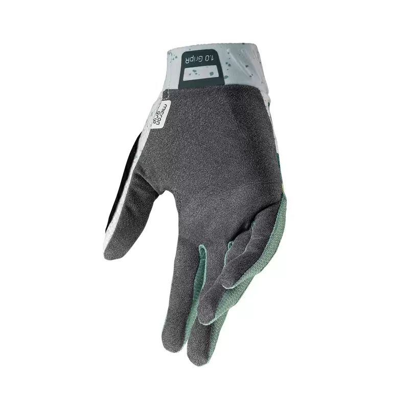 MTB-Handschuhe 1.0 GripR Kind Weiß/Grün Größe M #2