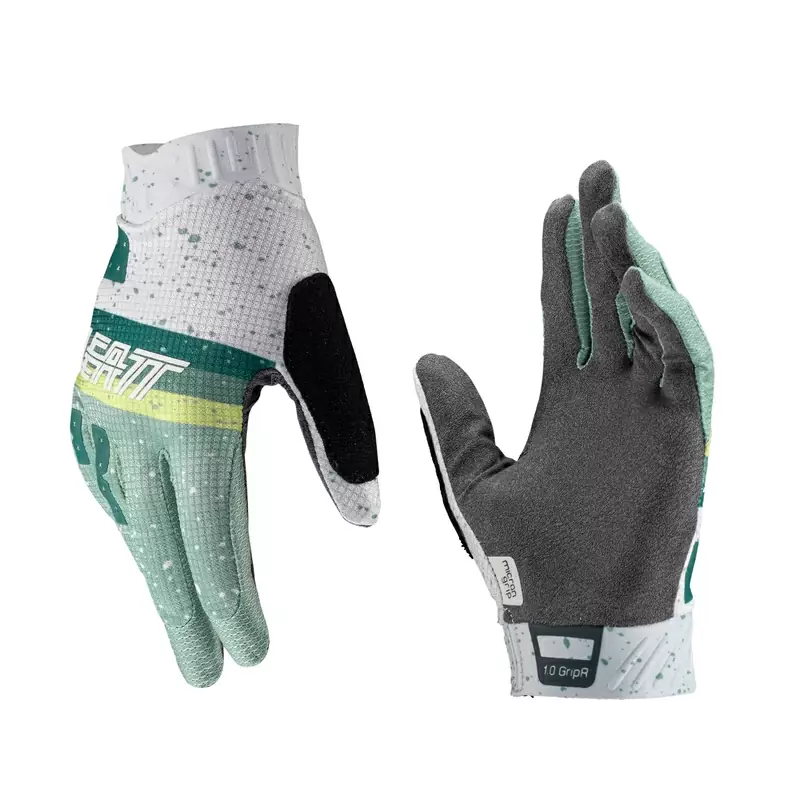 MTB Gloves 1.0 GripR Child White/Green Size L - image