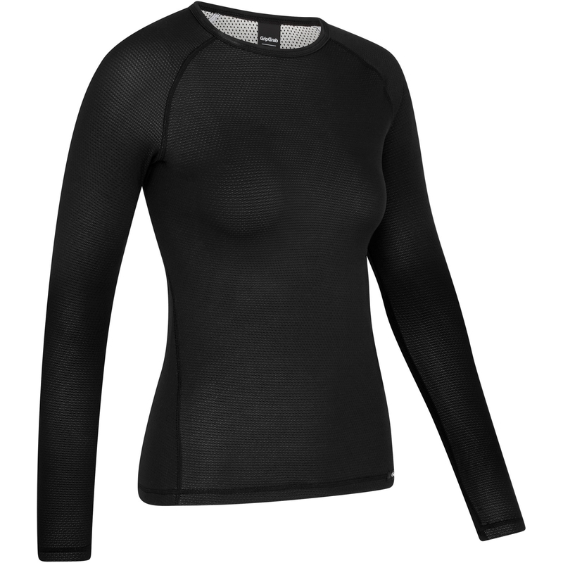 Women's Long Sleeve Thermal Shirt Black Size XL