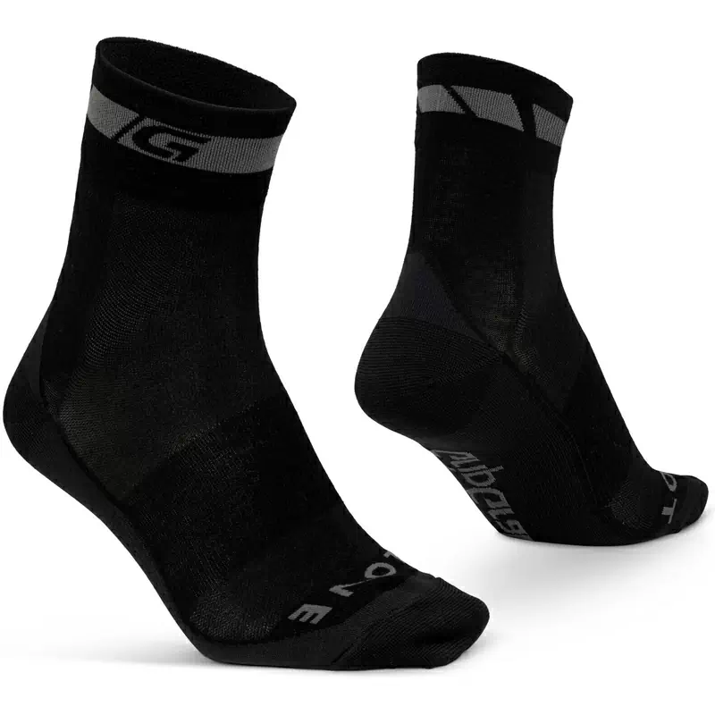 Chaussettes Mérinos Noires Taille L (44-47) - image