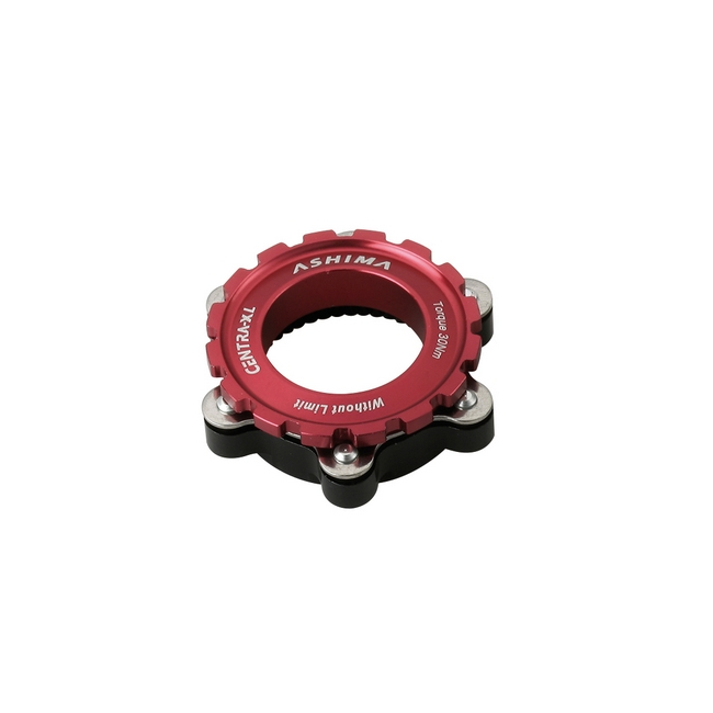 Adattatore disco Centerlock Lite 15mm rosso