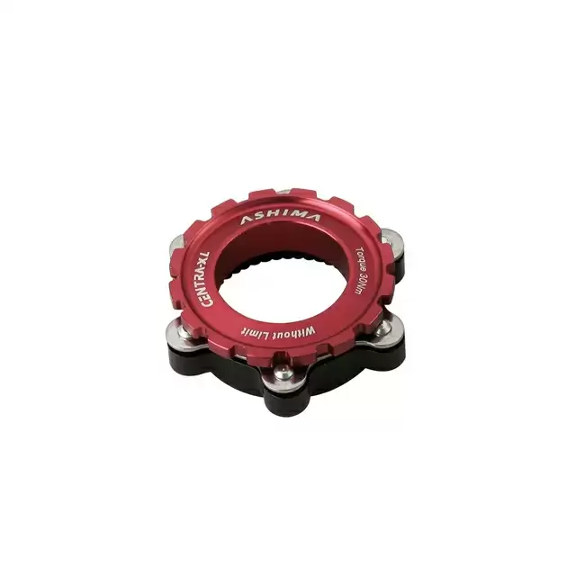 Adattatore disco Centerlock Lite 15mm rosso - image